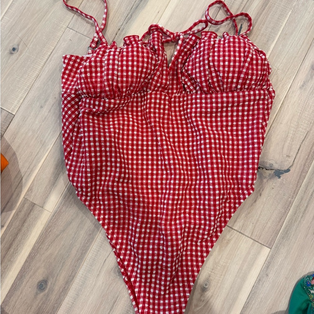 Kacey Lee by Kacey Musgraves Gingham One-Piece Swim Suit